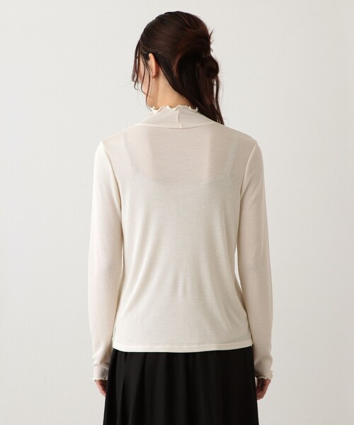 「Afternoon Tea」 長袖カットソー MEDIUM オフホワイト レディース