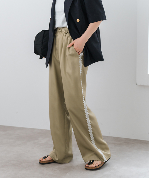 新品peeling slowlyパンツ スラックス 楽天市場】ジャージ パンツ シニア リラックスパンツ ズボン