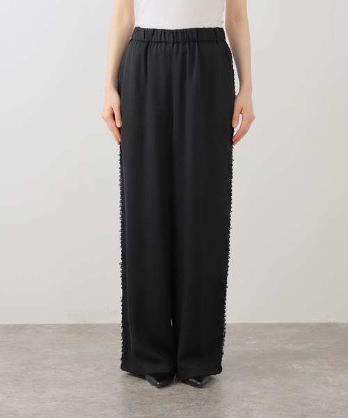 Spick＆Span スラックス パンツ レースラインパンツ レディース