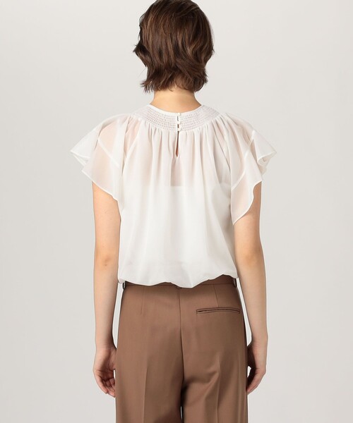 Ballsey（ボールジィ） ブラウス シャツ シアートリコット