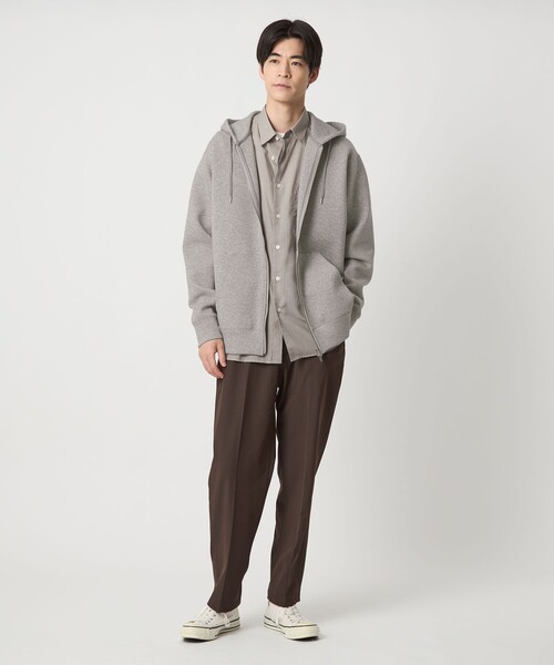 green label relaxing パーカー ダンボール ジップ フーディー