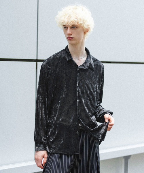 aere シアーベロアシャツ HARE シャツ シアーベロアシャツ(HARE) メンズ : ZOZOTOWN Yahoo
