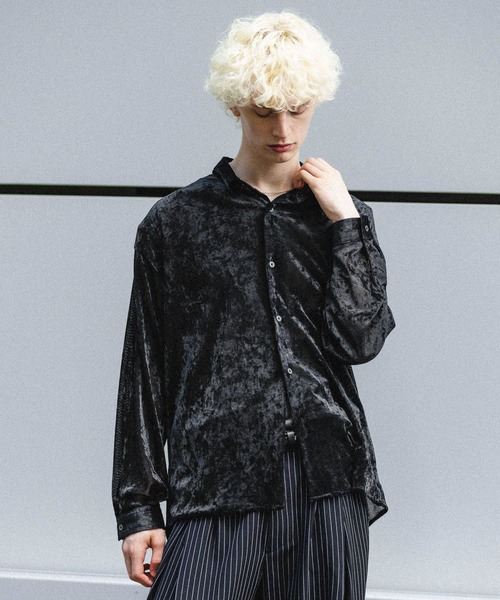HARE シャツ シアーベロアシャツ(HARE) メンズ : ZOZOTOWN Yahoo