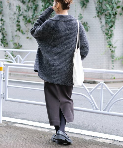 「Spick & Span」 タイトスカート 36 ベージュ レディース_画像6