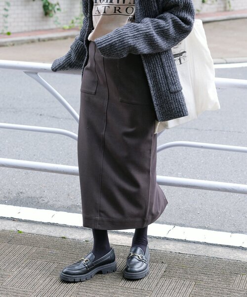 「Spick & Span」 タイトスカート 36 ベージュ レディース_画像10