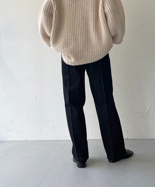 「CLEIO」 デニムパンツ M ネイビー レディース