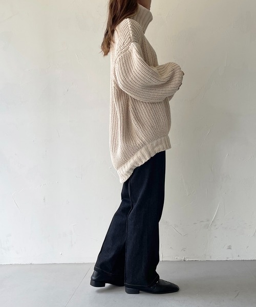 「CLEIO」 デニムパンツ M ネイビー レディース