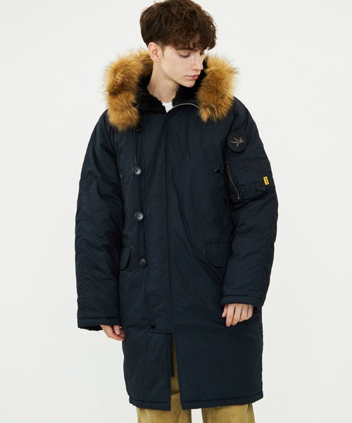 廃盤　美品　スピワック　N-3B 　モッズコート　米製　ファー ミリタリー SPIEWAK（スピワック） ミリタリージャケット モッズコート N-3B