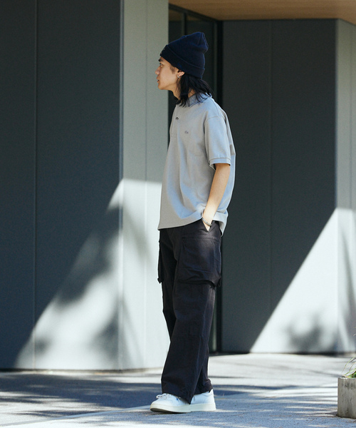 「LACOSTE」 半袖ポロシャツ 4 エメラルドブルー メンズの画像