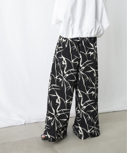 「LUCA/LADY LUCK LUCA」 イージーパンツ FREE ブラック レディース_画像8