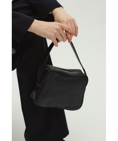 RIM.ARK ハンドバッグ Boston leather mini bag ボストンレザーミニ
