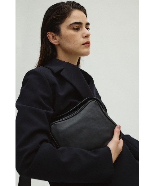 RIM.ARK ハンドバッグ Boston leather mini bag ボストンレザーミニ