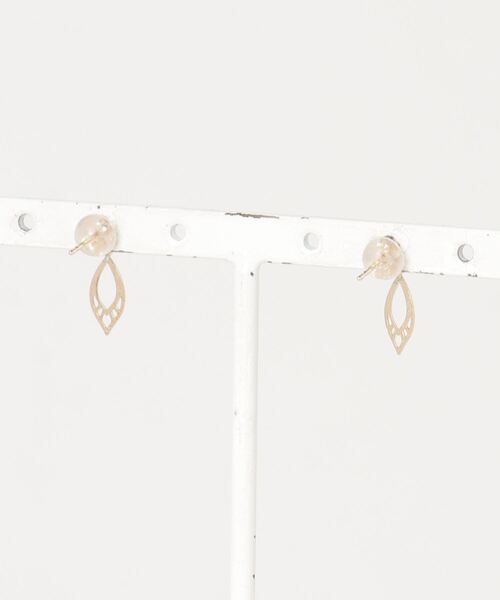 agete（アガット） ピアス（両耳用） FREE イエローゴールド