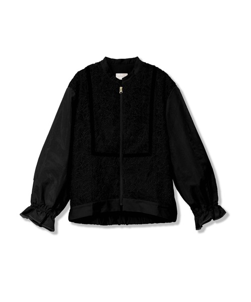 「Re.Verofonna」 ブルゾン MEDIUM ベージュ レディース_画像3