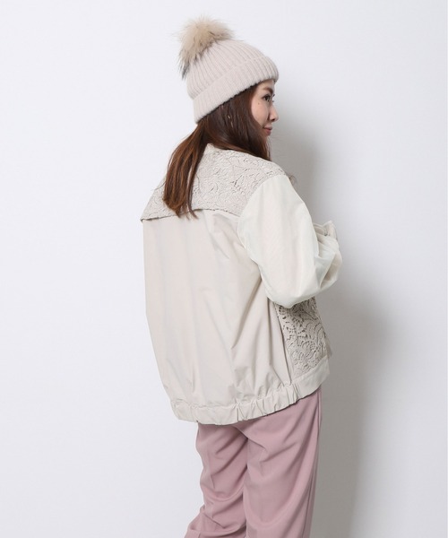 「Re.Verofonna」 ブルゾン MEDIUM ベージュ レディース_画像5