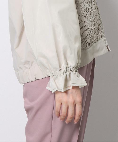 「Re.Verofonna」 ブルゾン MEDIUM ベージュ レディース_画像8