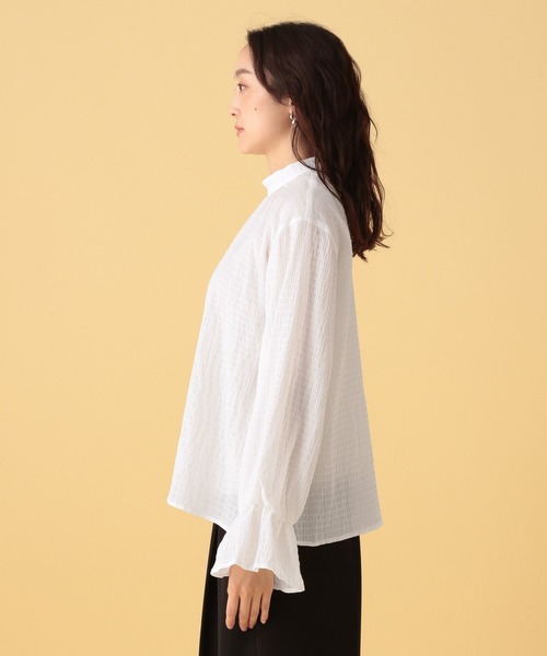 ERl  新品 シップス パーツネックブラウス SHIPS for women - パーツネックブラウス シップスの通販 by 多数出品