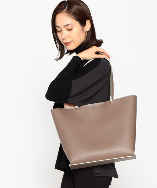 「MONO COMME CA」 トートバッグ FREE ライトベージュ レディース_画像9