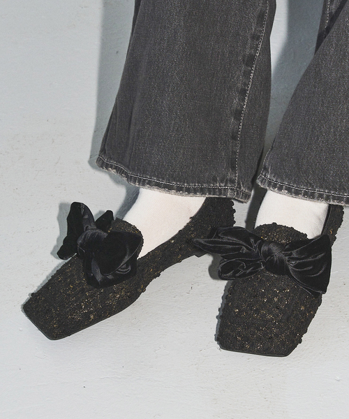 Le Talon GRISE（ル タロン グリーズ） ローファー GRISEワイド