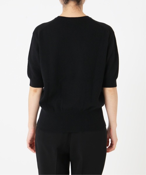 「VERMEIL par iena」 半袖ニット 38 ベージュ レディース_画像8