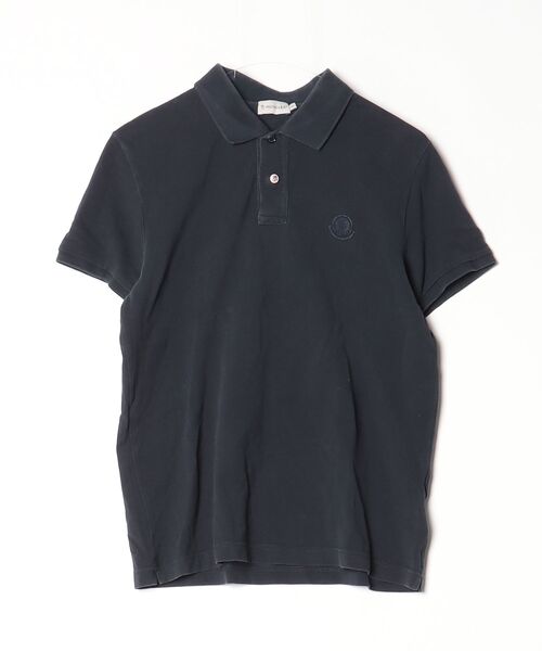 MONCLER（モンクレール） 半袖ポロシャツ L ネイビー メンズ