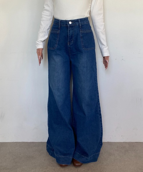 Mejoul ジーンズ デニム デニムパンツ 「2026春夏新作」ポケット