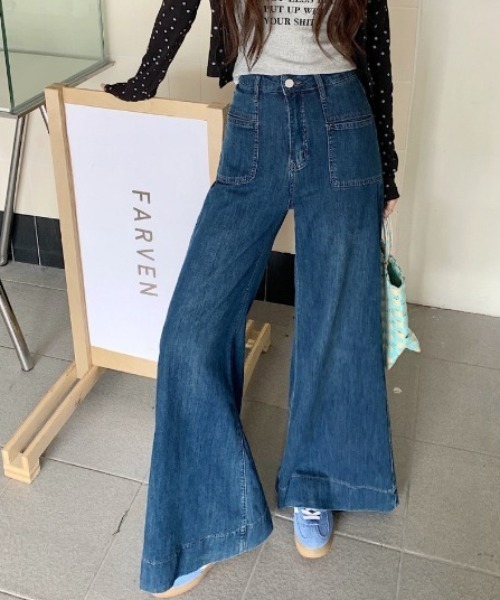 Mejoul ジーンズ デニム デニムパンツ 「2026春夏新作」ポケット