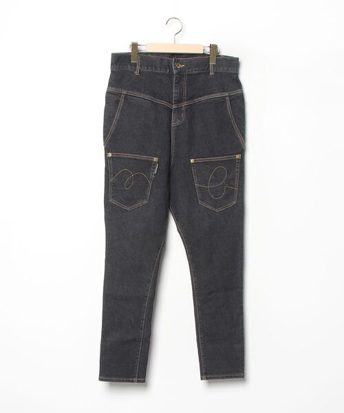 mercibeaucoup,（メルシーボークー） デニムパンツ 3 ブラック メンズ