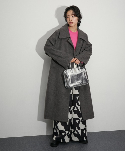 ADAM ET ROPE'（アダムエロペ） コート 36 チャコールグレー