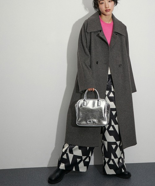 ADAM ET ROPE'（アダムエロペ） コート 36 チャコールグレー