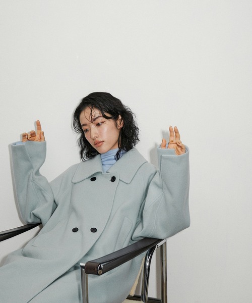 ADAM ET ROPE'（アダムエロペ） コート 36 チャコールグレー