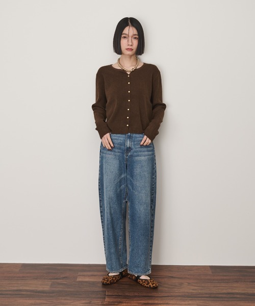 「Shelly island」 デニムパンツ M グレー レディース_画像9