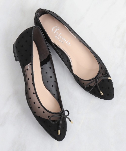 artemis by DIANA（アルテミス by ダイアナ） フラットパンプス 23.5cm