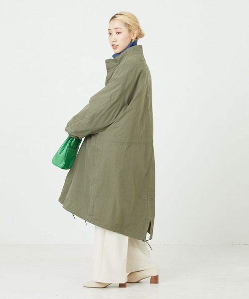 FREAK'S STORE（フリークスストア） モッズコート フリ- オリーブ