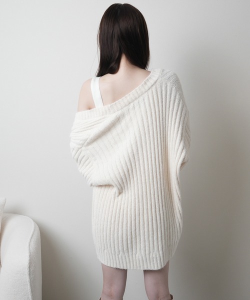 LIP SERVICE（リップサービス） ワンピース モールニットアンサンブル