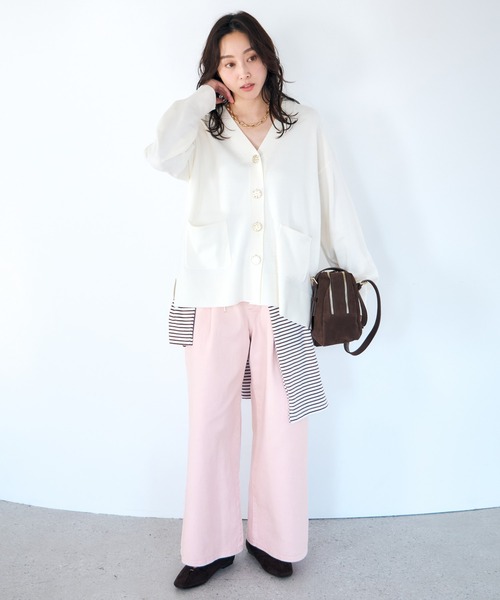 Elura（エルーラ） ジーンズ デニム デニムパンツ 大人カラーワイド