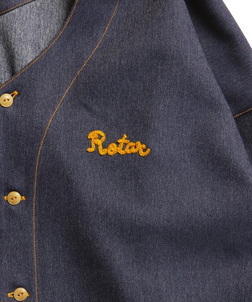 ROTAR（ローター） シャツ Fake Denim Japanese Work Shirt メンズ 