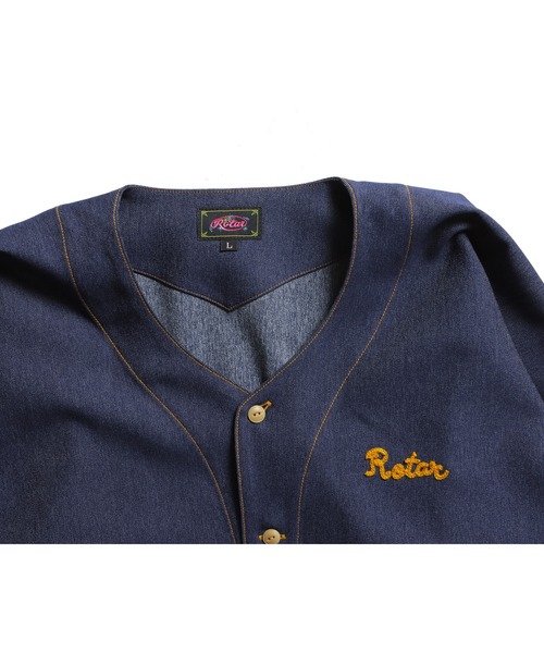 ROTAR（ローター） シャツ Fake Denim Japanese Work Shirt メンズ 