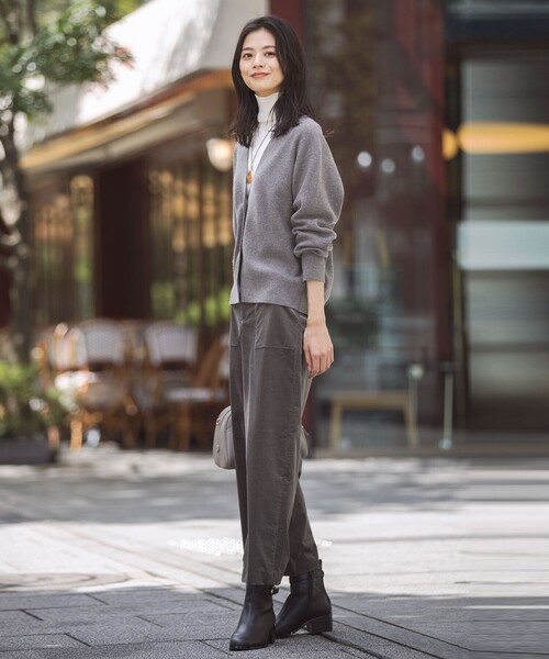 「J.PRESS」 タートルネックニット MEDIUM ブラック レディース_画像6