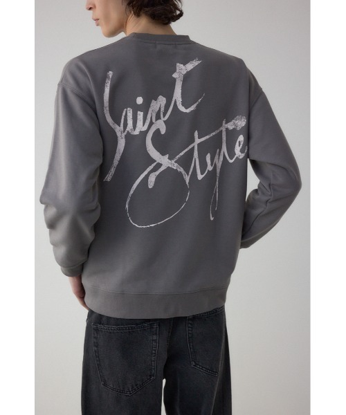 AZUL BY MOUSSY（アズールバイマウジー） トレーナー スウェット 筆記