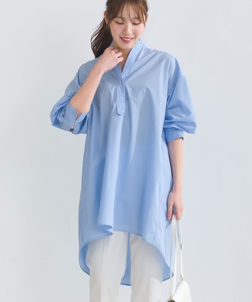 「PICCIN」 長袖ブラウス M オフホワイト レディース_画像5