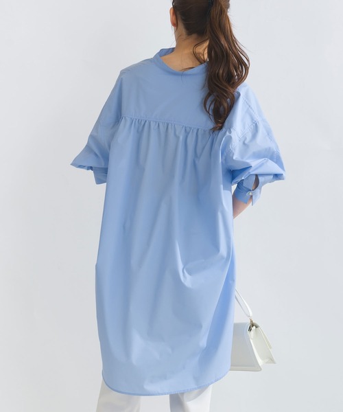 「PICCIN」 長袖ブラウス M オフホワイト レディース_画像6