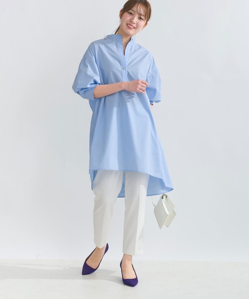 「PICCIN」 長袖ブラウス M オフホワイト レディース_画像7