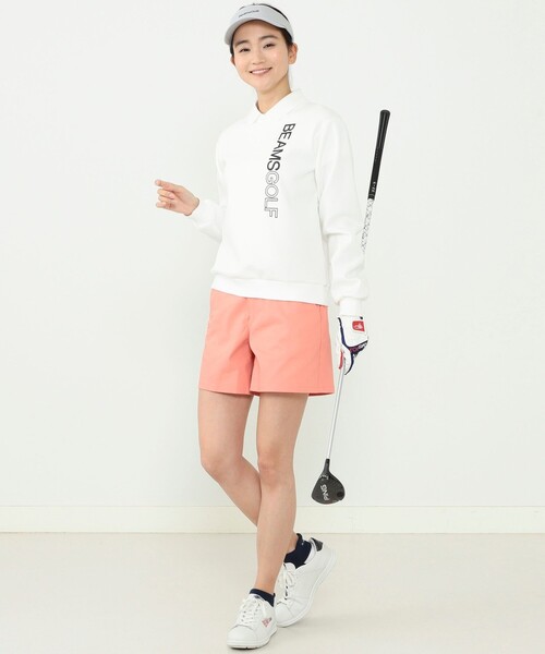 BEAMS GOLF（ビームス ゴルフ） ショートパンツ MEDIUM オリーブ