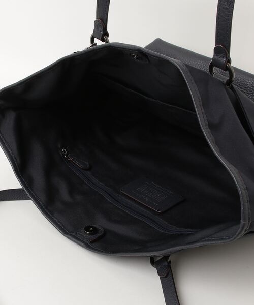 Q81 COACH ネイビー トートバッグ Q81 様専用COACH ネイビー トートバッグ - メルカリ