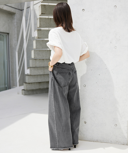 SLOBE IENA（スローブイエナ） デニムパンツ 36 ブルー レディース
