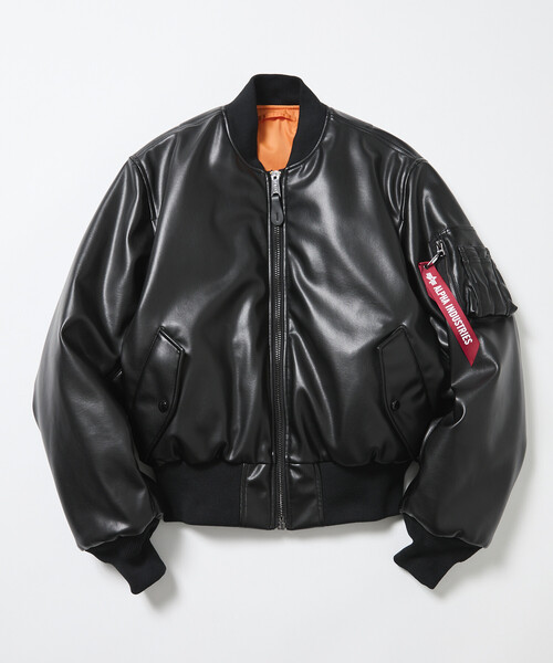 ステューシーSTUSSY 中綿リバーシブル MA-1 総ロゴ　サイズM ブラック Built Reversible Bomber Jacket – Black | Outerwear | Stüssy Japan