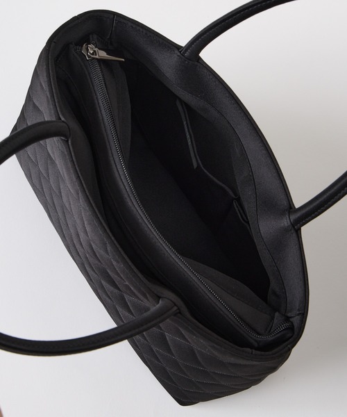 VIP限定 【非売品】 ブラック キルティング ハンドバッグ~~~ AIMER（エメ） ハンドバッグ 入学式 「喪服・礼服用」キルティング