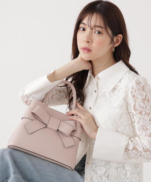 プロポーションボディドレッシング バッグ 完売品 レア フロントリボンバッグ | PROPORTION BODY DRESSING（プロポーション