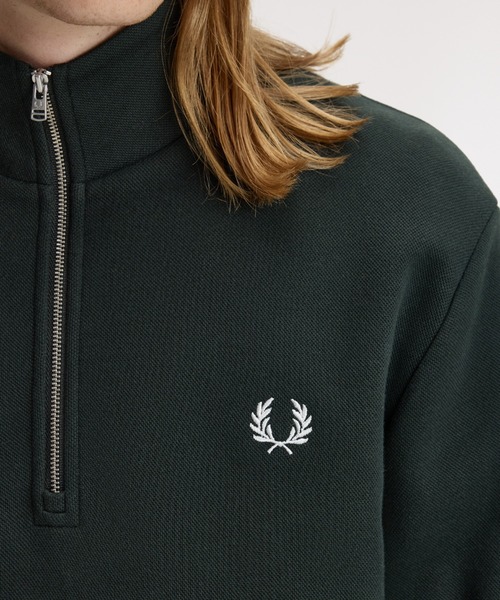 トレーナー スウェット Twisted Stripe Tape Half Zip／ツイストストライプテープハーフジップスウェットシャツ_5